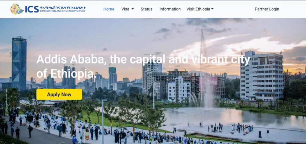 Where to apply for visa extension in Ethiopia?