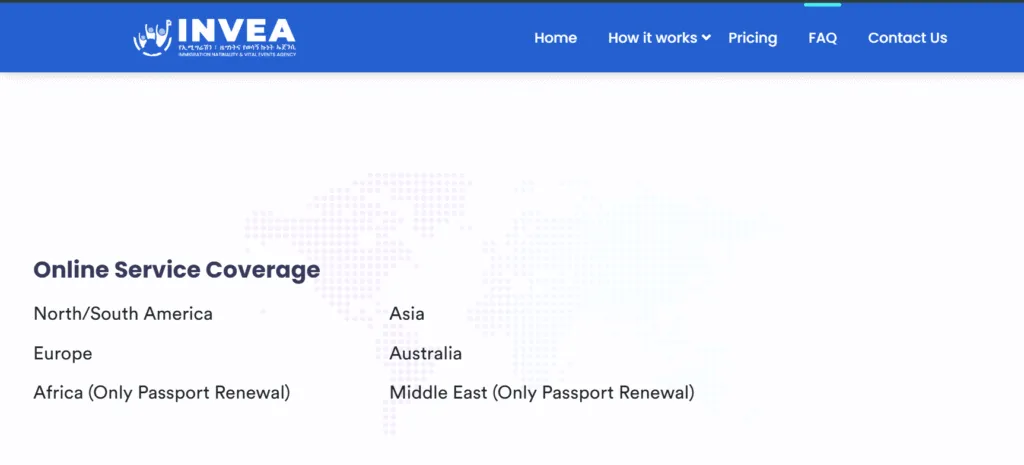 How to Apply for an Ethiopian Passport from the UK : Top tips in 2025 1 Online Passport services of Ethiopia