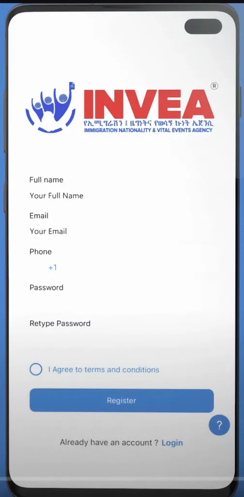 How to Renew or Replace an Ethiopian Passport from the USA in 2025 Helpful Guide 3 Mobil Appl for Ethiopian Passport